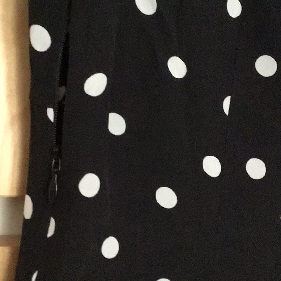 Intermix Silk Polka Dot Mini Dress Tunic Sz 0 XS - Picture 8 of 12